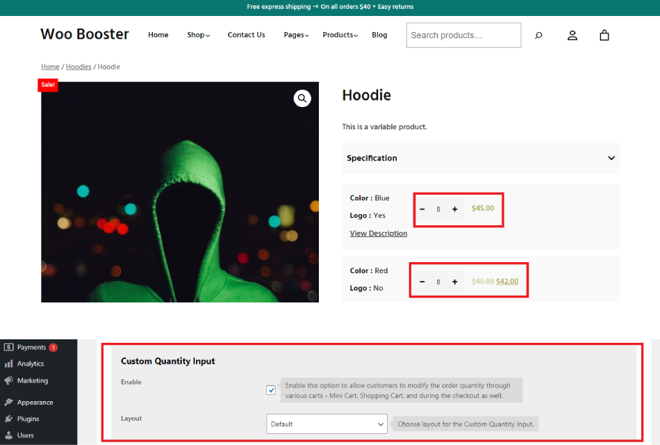 Feature media
