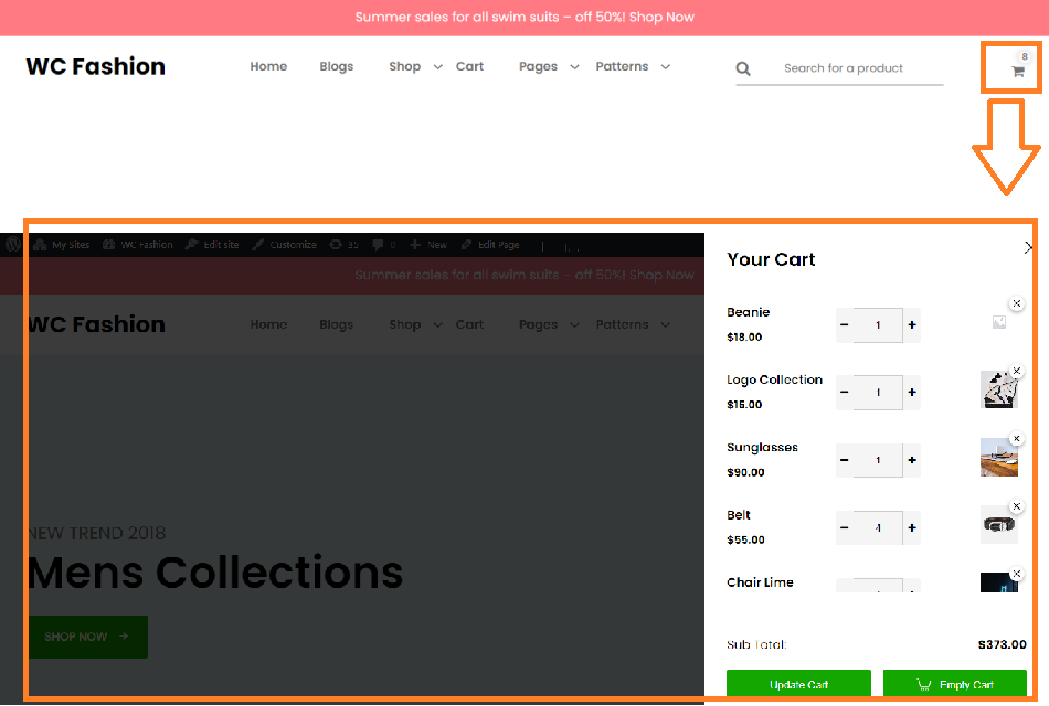 Feature media